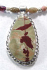 Carrasite Jasper Pendant